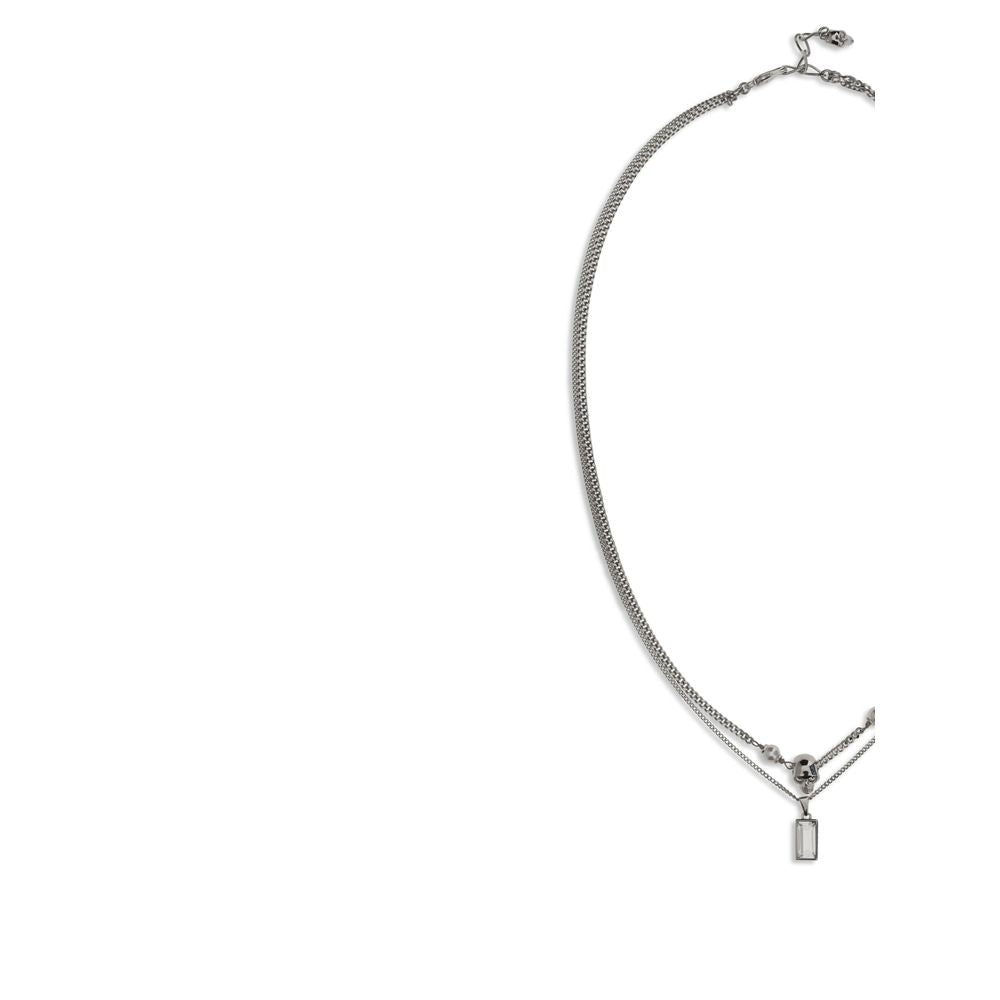 Silver Brass Necklace