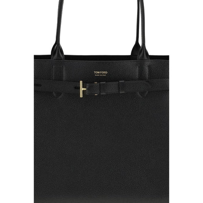 Black Calf Leather Bos Taurus Shoulder Bag