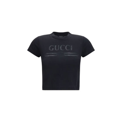 Black Cotton T-Shirt