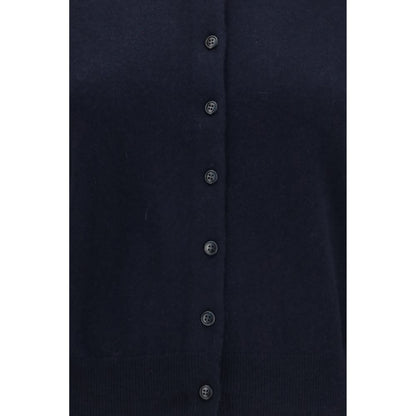Blue Cashmere Cardigan