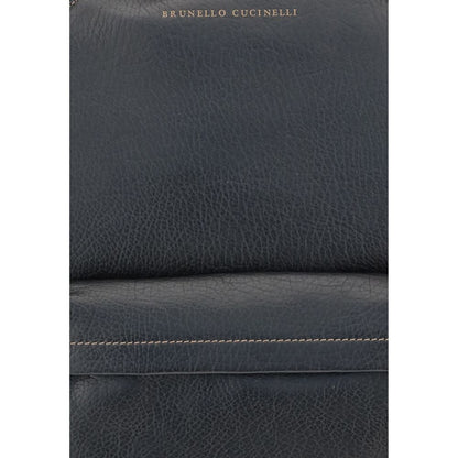 Black Calf Leather Bos Taurus Handbag