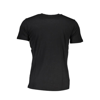 Black Cotton Men's T-Shirt