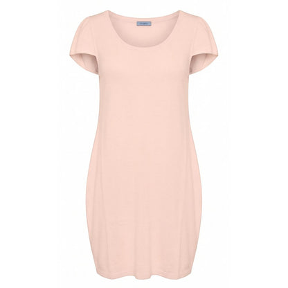 Pink Cotton Women Dress