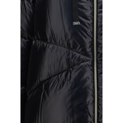Black Goose Down Full-Length Jacket