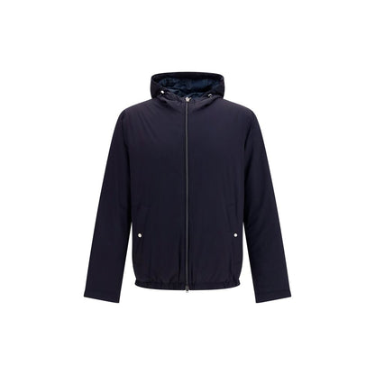 Blue Goose Down Full-Length Jacket
