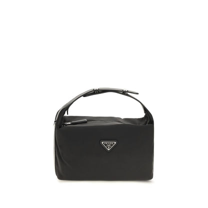 Black Recycled Polyamide Handbag
