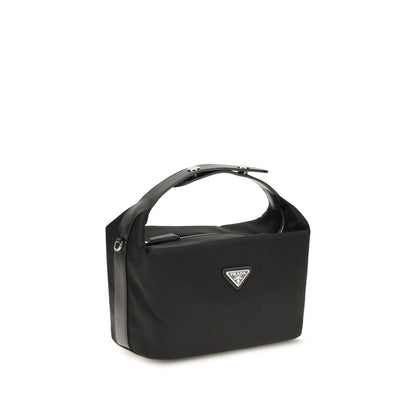 Black Recycled Polyamide Handbag