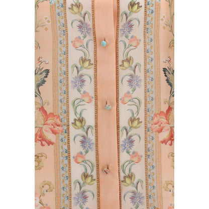 Multicolor Silk Shirt