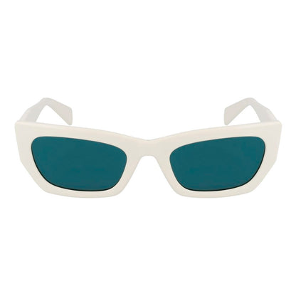 White Injected Sunglasses
