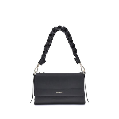 Black Calf Leather Bos Taurus Shoulder Bag