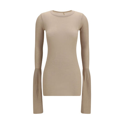 Beige Viscose Shirt