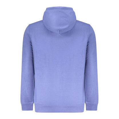 Blue Cotton Men's Sweatshirt