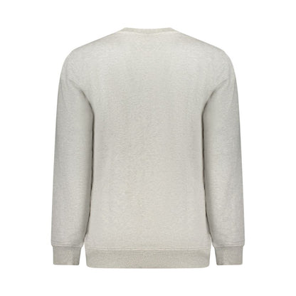 Gray Cotton Men's Sweatshirt