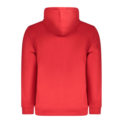 Red Cotton Men's Sweatshirt