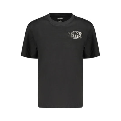 Black Cotton Women's T-Shirt