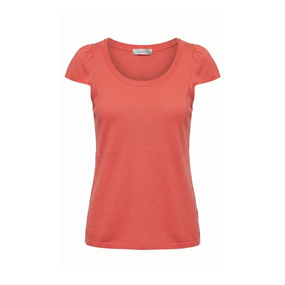 Red Cotton Women's T-Shirt