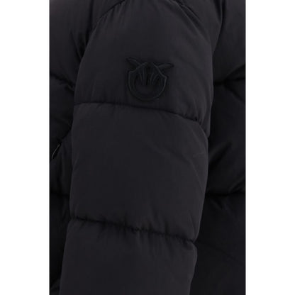 Black Nylon Full-Length Jacket