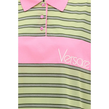 Multicolor Cotton Polo Shirt