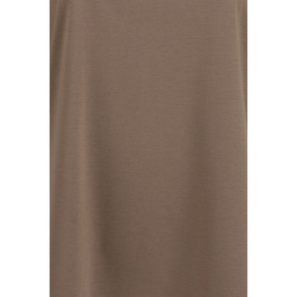 Brown Cotton T-Shirt