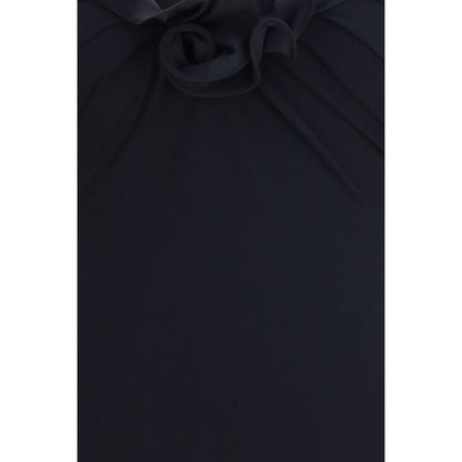 Black Polyamide One-Piece Swimsuit