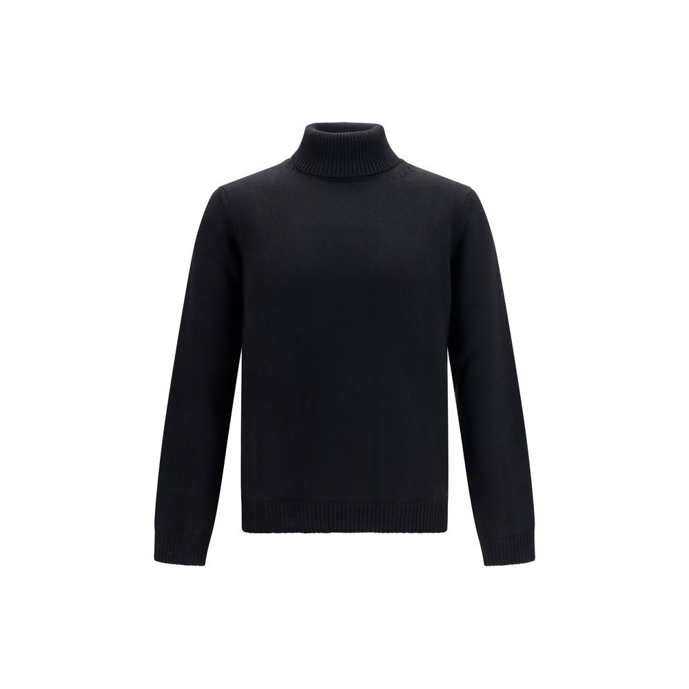 Black Wool Oves Aries Turtleneck
