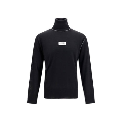 Black Wool Oves Aries Turtleneck