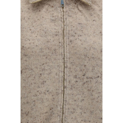 Beige Wool Oves Aries Bomber