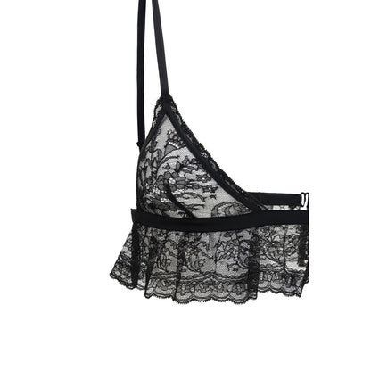 Black Cotton Bra