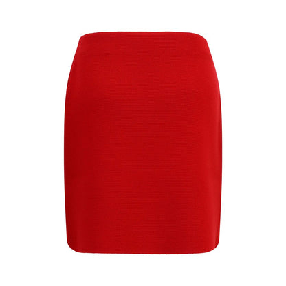 Multicolor Wool Oves Aries Mini Skirt