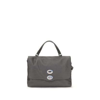 Gray Calf Leather Bos Taurus Handbag