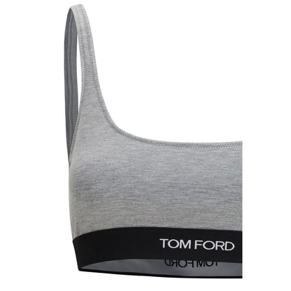 Gray Modal Sport Bra