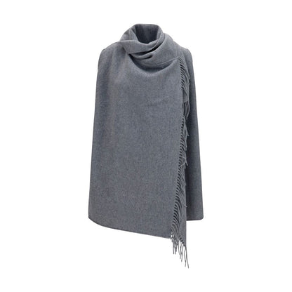 Gray Wool Oves Aries Scarf