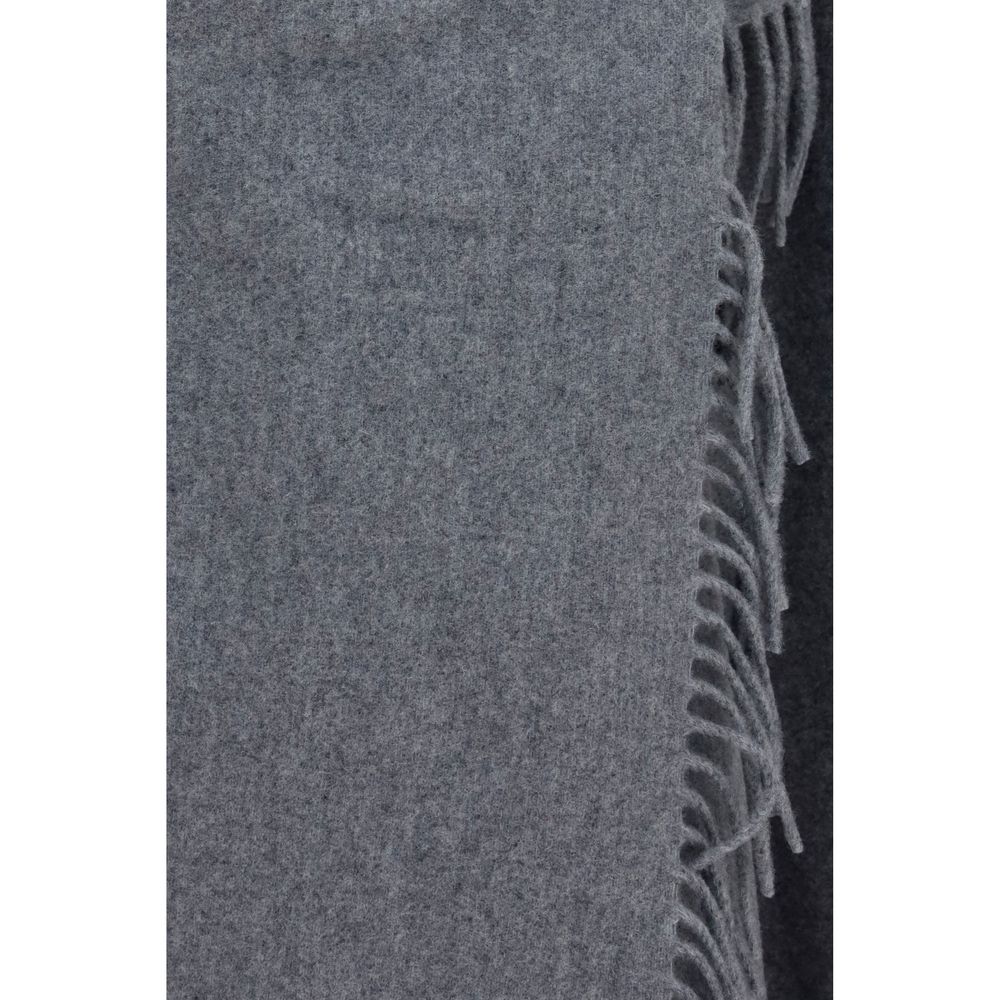 Gray Wool Oves Aries Scarf
