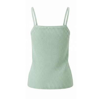 Green Wool Women Tank