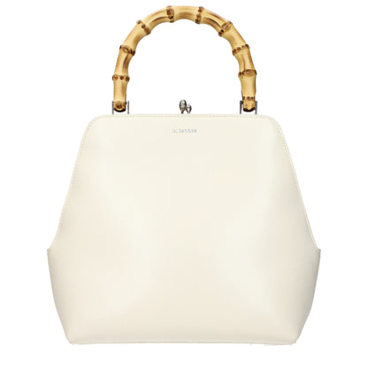 Beige Leather Handbag