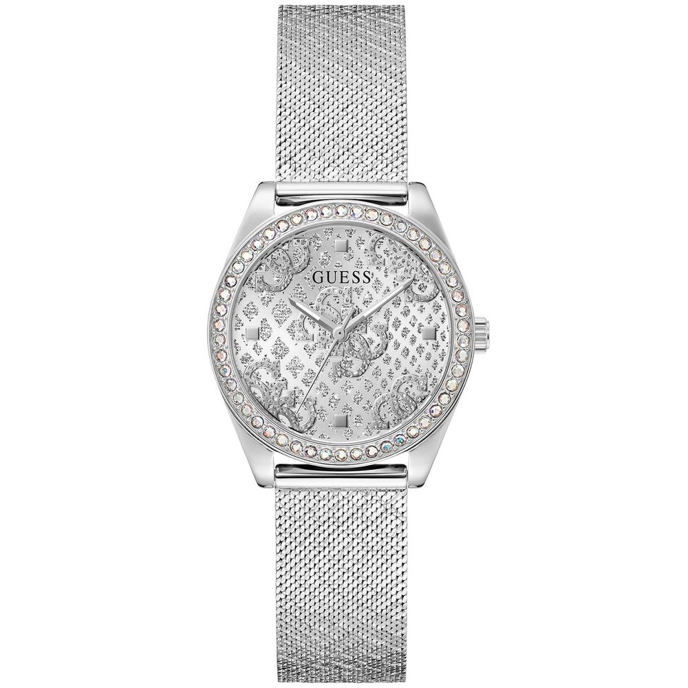 Gray Stainless Steel Dress Watch