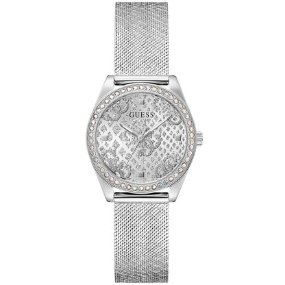 Gray Stainless Steel Dress Watch