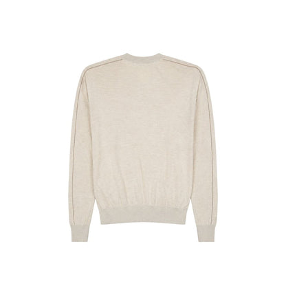 Beige Cashmere Sweatshirt