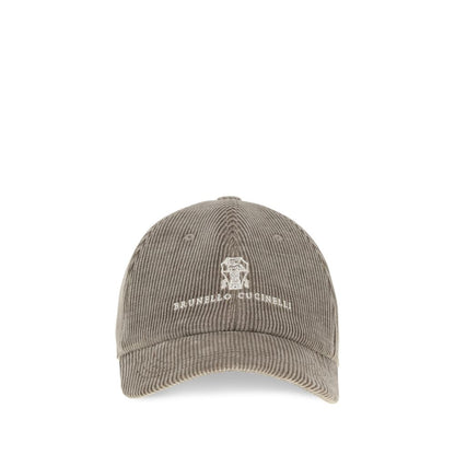 Beige Cotton Cap (Baseball Hat)