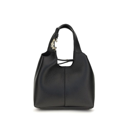 Black Calf Leather Bos Taurus Shoulder Bag