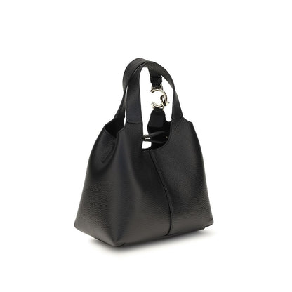 Black Calf Leather Bos Taurus Shoulder Bag