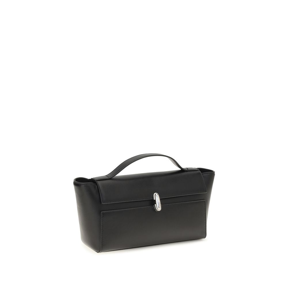 Black Calf Leather Bos Taurus Shoulder Bag