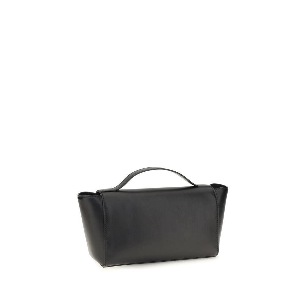 Black Calf Leather Bos Taurus Shoulder Bag