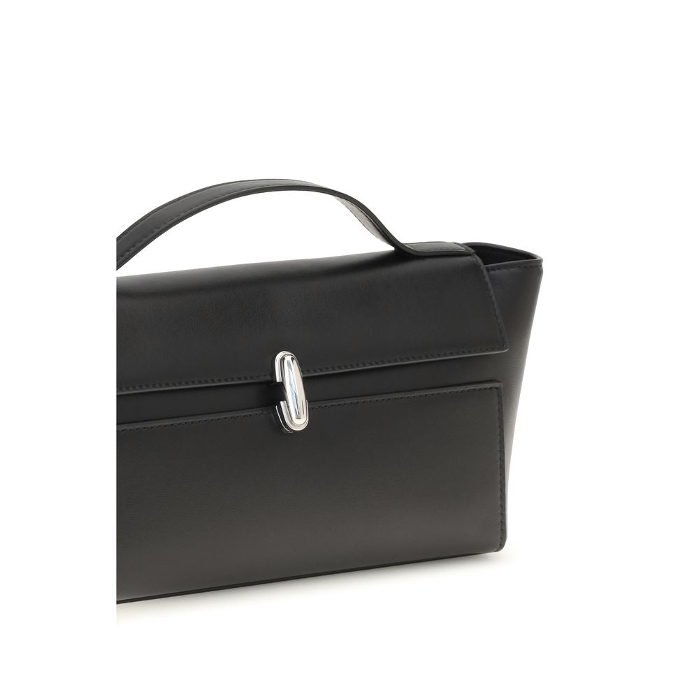 Black Calf Leather Bos Taurus Shoulder Bag