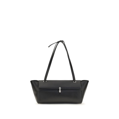 Black Calf Leather Bos Taurus Shoulder Bag