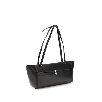 Black Calf Leather Bos Taurus Shoulder Bag