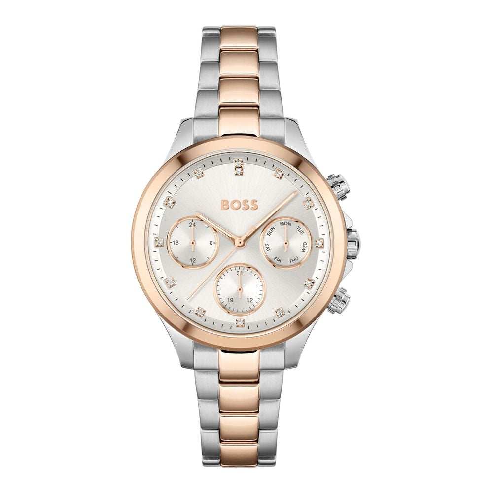 Gold Stainless Steel Dress Watch