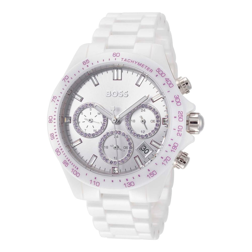 White Ceramic Dress Watch