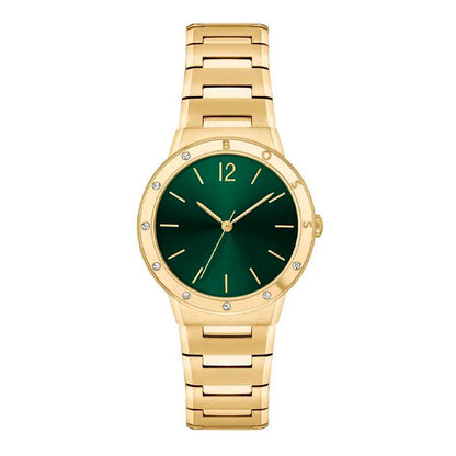 Gold Stainless Steel Dress Watch