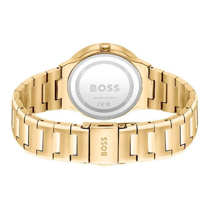 Gold Stainless Steel Dress Watch